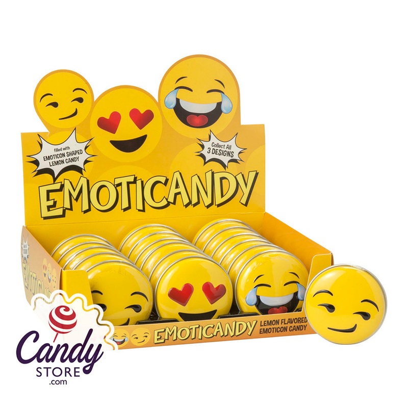 Emoticandy Lemon Sours 1.3oz Tin – 18ct