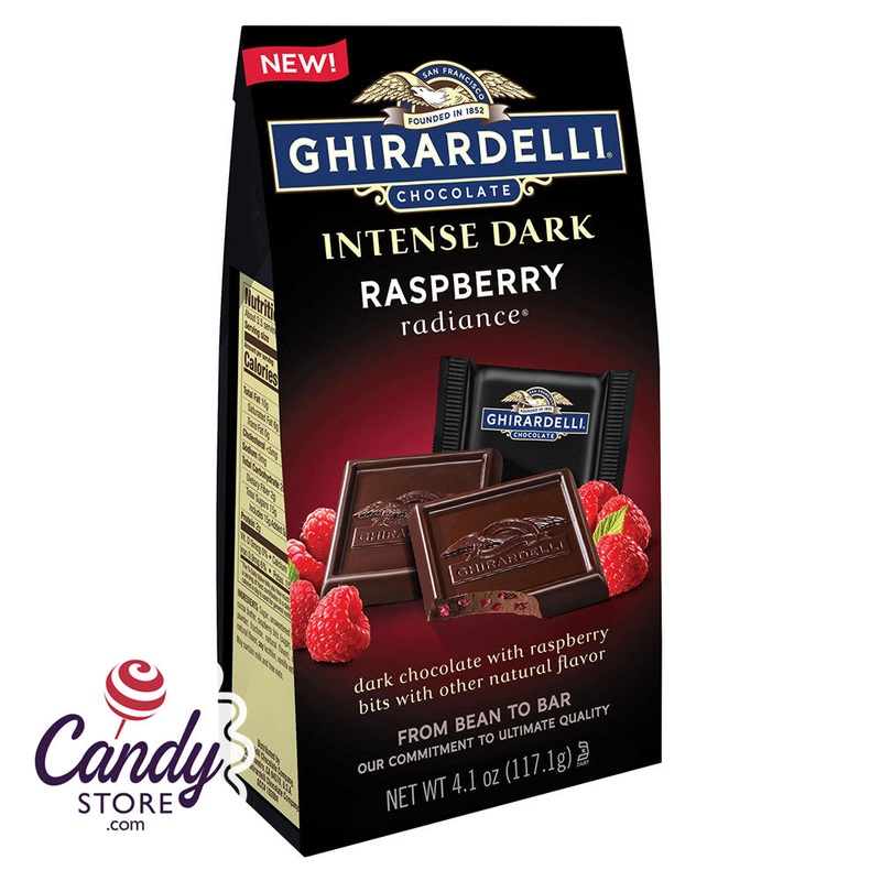 Ghirardelli Raspberry Radiance Intense Dark Chocolate – 6ct Pouches