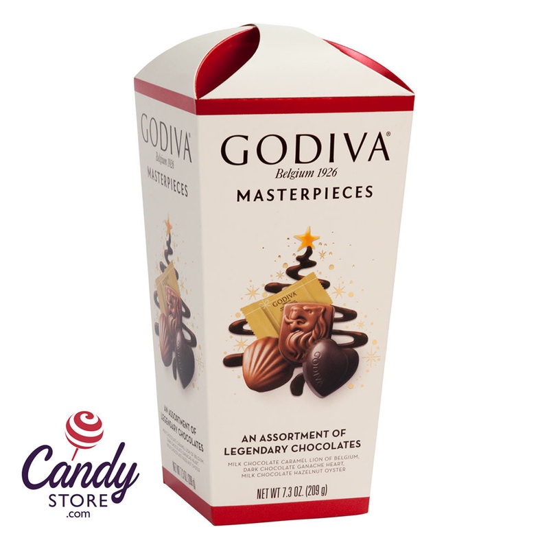 Godiva Masterpiece Assorted Chocolates 7.3oz Box – 12ct