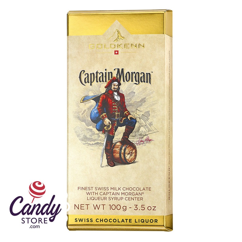 Goldkenn Captain Morgan Liquor Bars- 10ct
