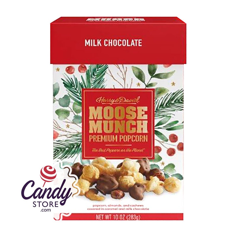 Harry & David Milk Chocolate Moose Munch 10oz Canister