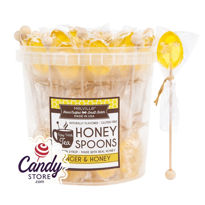 Honey Spoons Ginger Lemon – 50ct