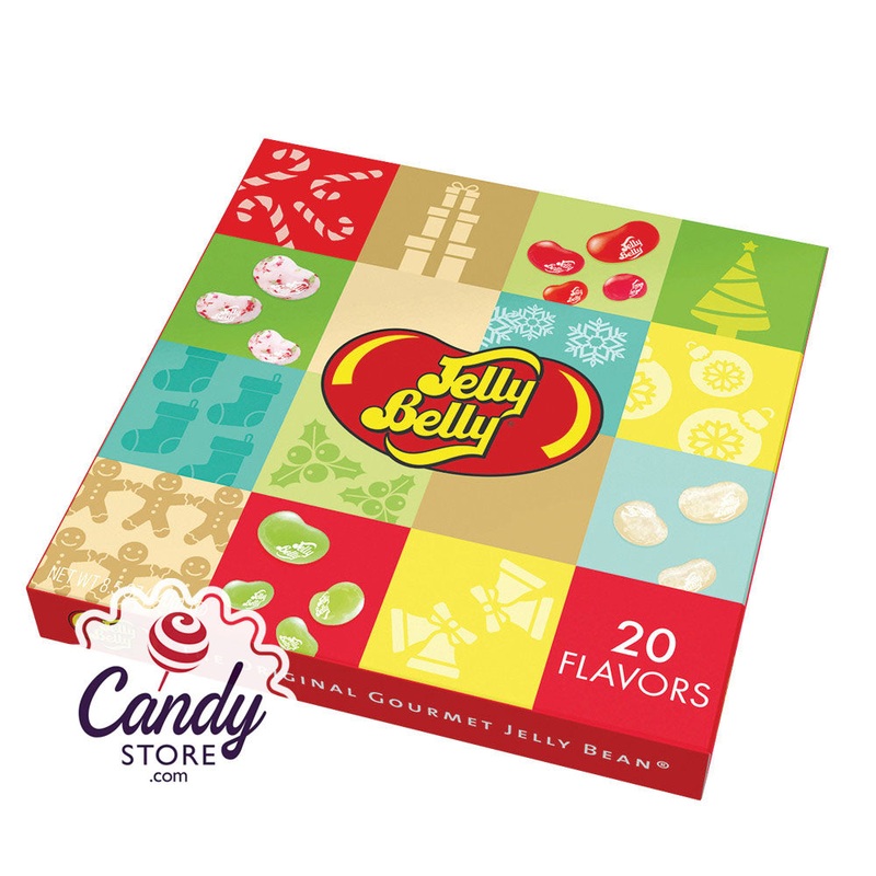Jelly Belly 20-Flavor Christmas 8.5oz Gift Boxes – 10ct