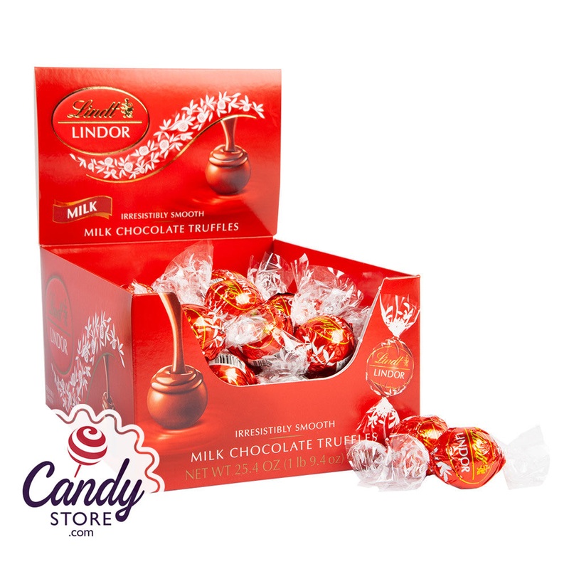 Lindt Lindor Milk Chocolate Truffles – 60ct Box