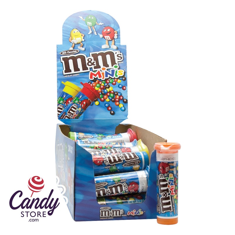 M&M’s Minis Tubes Milk Chocolate – 24ct