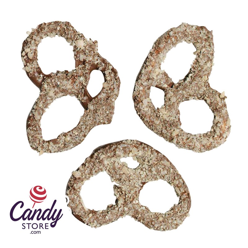Milk Chocolatey Coated Toffee Premier Pretzels – 3lb