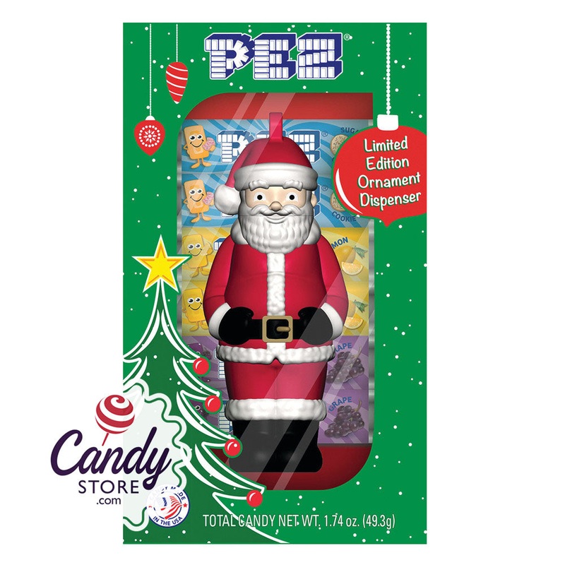 Pez Santa Ornament 4.3oz Boxes – 12ct