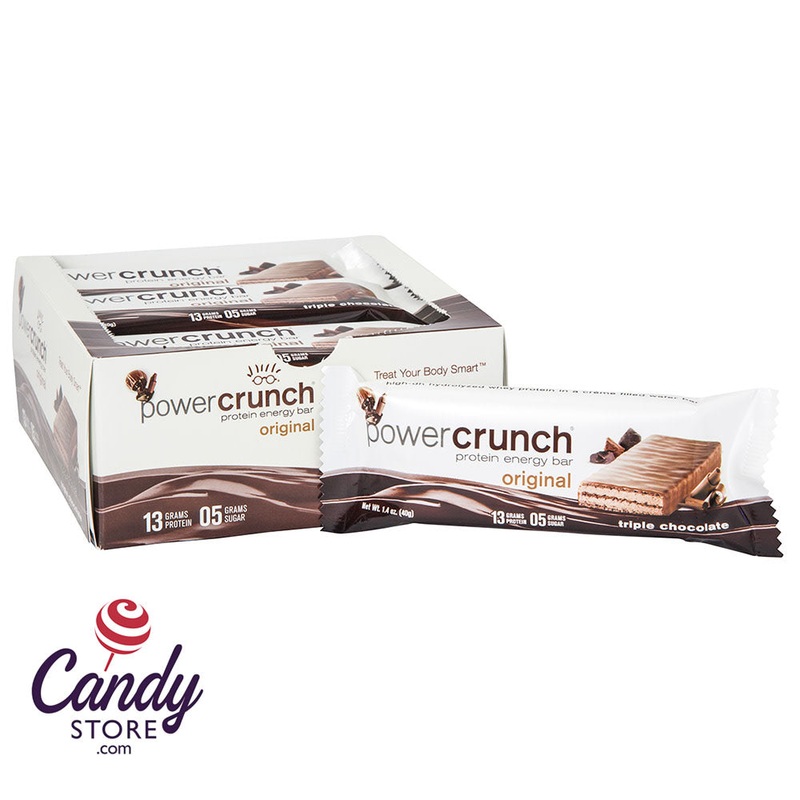 Power Crunch Original Triple Chocolate 1.4oz Bar – 12ct