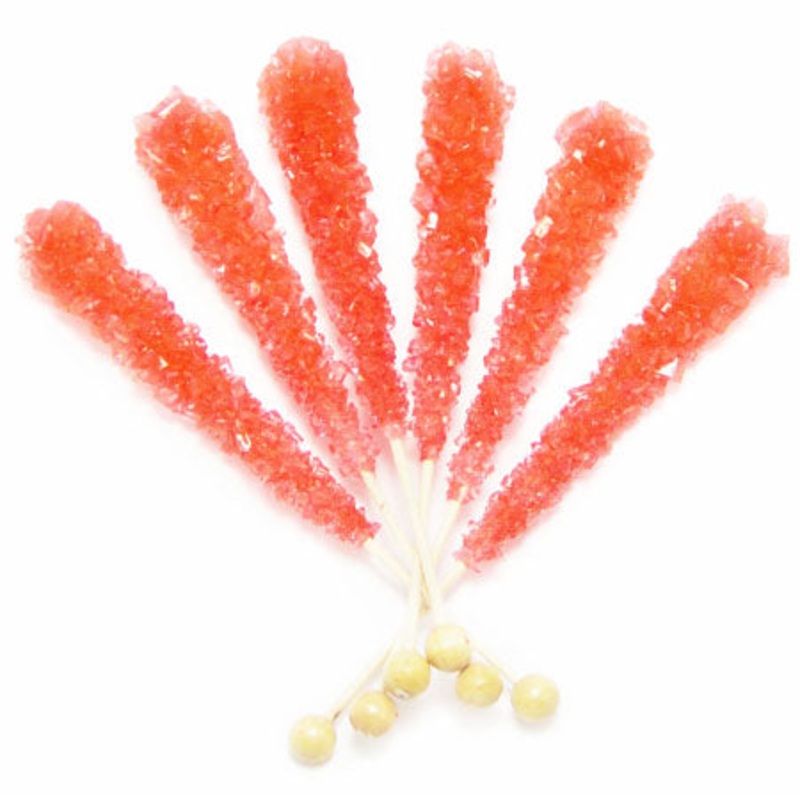 Red Rock Candy Sticks – 120ct