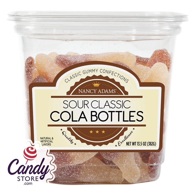 Sour Classic Soda Bottles Gummy Candy – 12ct Tubs