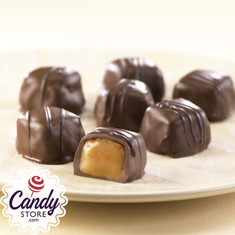 Vanilla Caramels Chocolate-Covered – 6lb