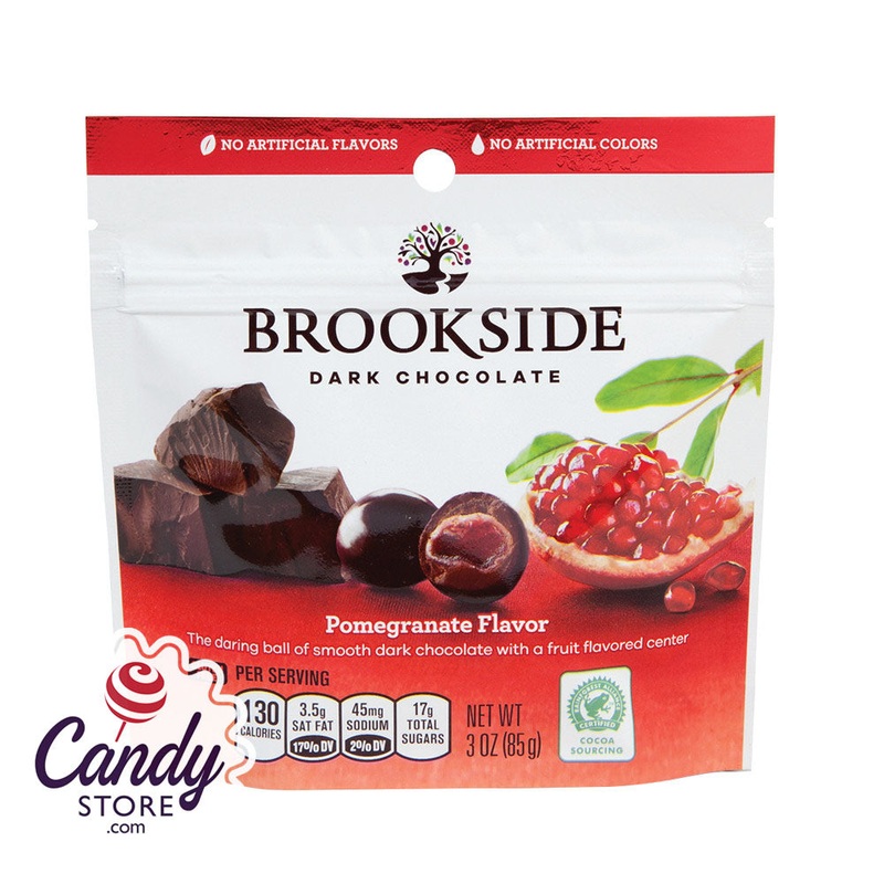 Brookside Dark Chocolate Pomegranate 3oz Pouch – 10ct