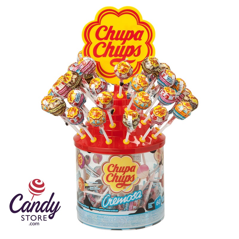 Chupa Chups Lollipops 25.2oz Tub – 60ct