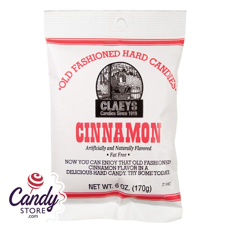 Claey’s Cinnamon Drops 6oz Bag – 24ct