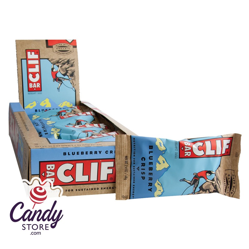 Clif Bar Blueberry Crisp 2.4oz Bar – 12ct