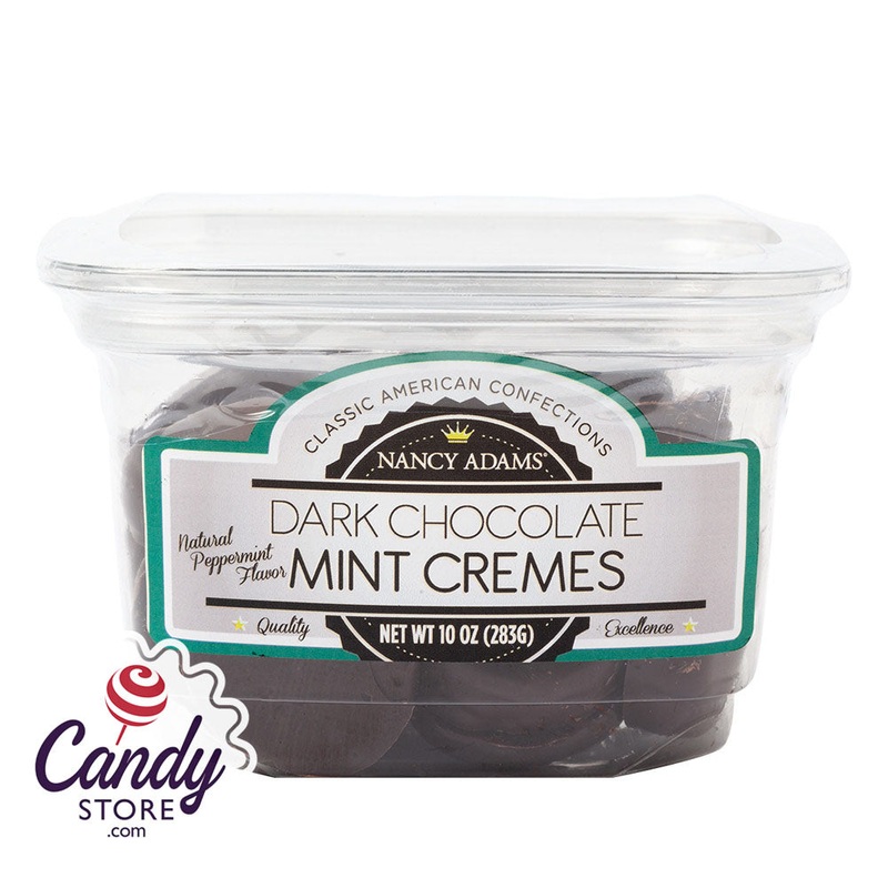 Dark Chocolate Mint Cremes Nancy Adams – 12ct