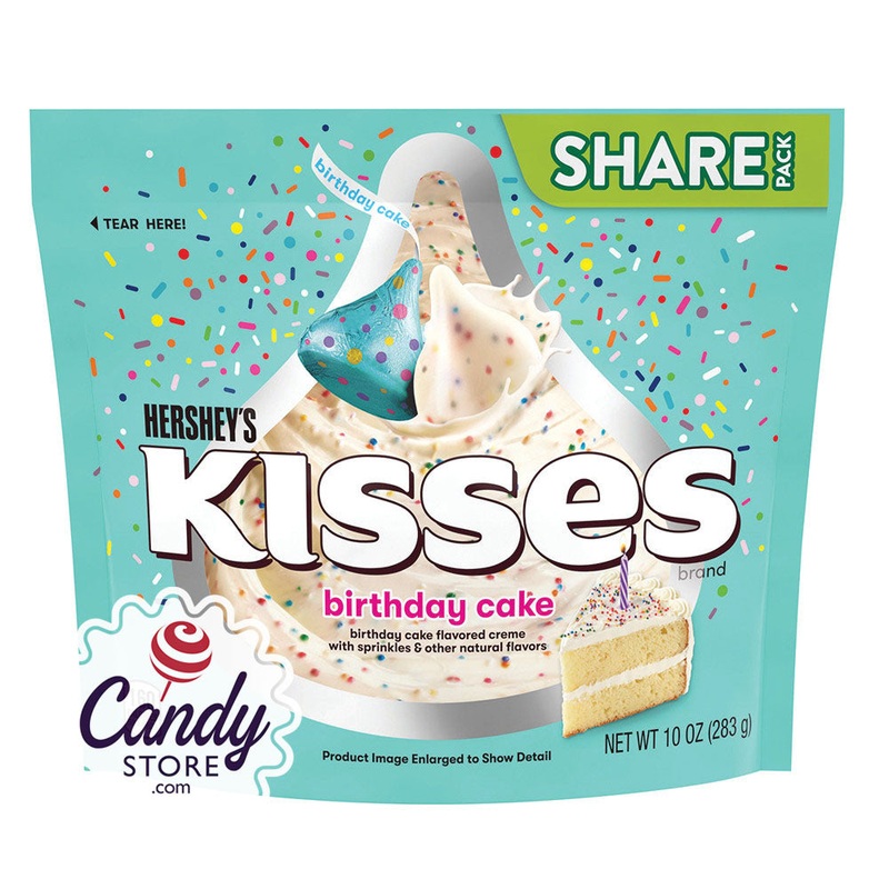 Hershey’s Kisses Birthday Cake 10oz Pouch – 8ct