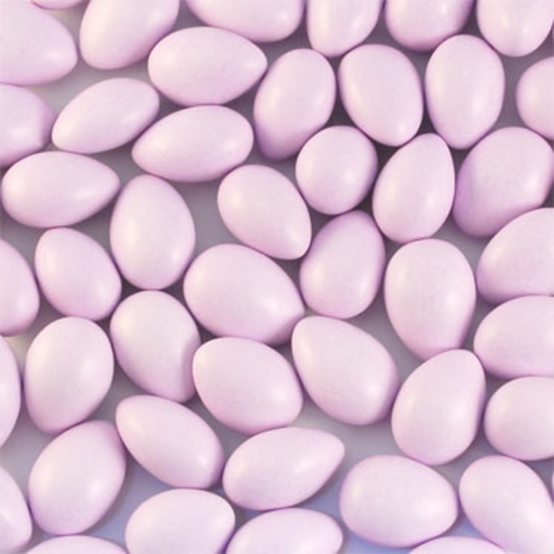 Jordan Almonds Pastel Lavender – 5lb