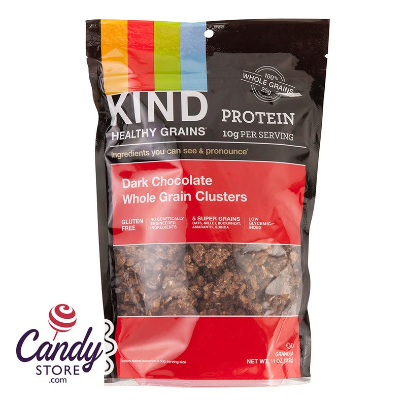 Kind Bars Grains Granola Bag Dark Chocolate Whole Gran Clusters 11oz – 6ct
