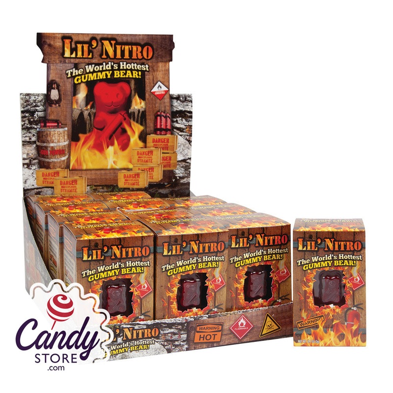 Lil’ Nitro World’s Hottest Gummy Bear – 12ct