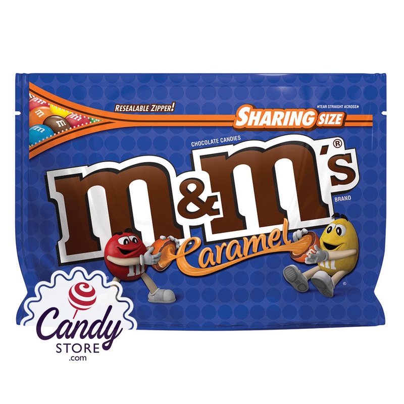 M&M’s Caramel 9.6oz Pouch – 8ct