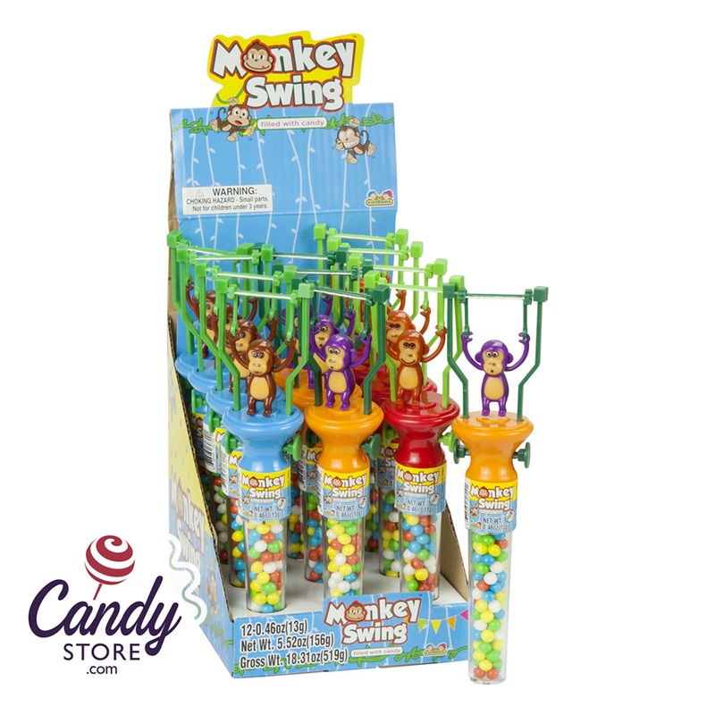 Monkey Swing Filled With Candy 0.46oz – 12ct