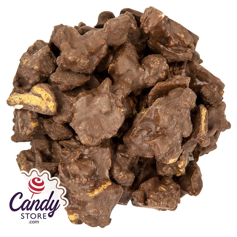 Omg’s Almond Toffee Graham Clusters Dark Chocolate – 11lb
