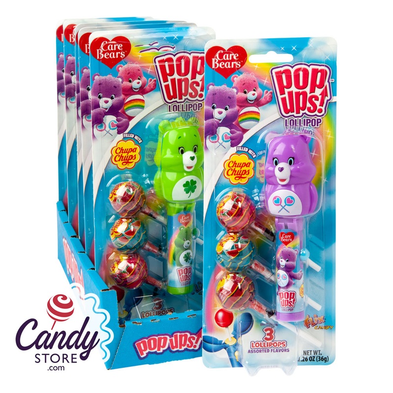 Pop Ups Care Bears Blister Pack 1.26oz – 6ct