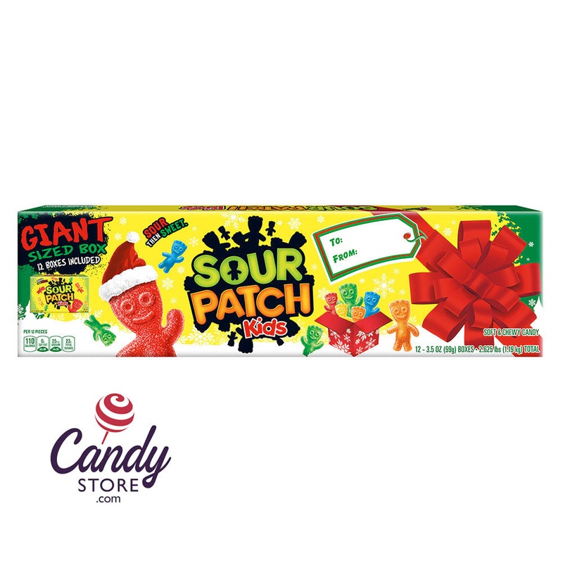 Sour Patch Kids Giant Theater Boxes 2.625 Lbs – 5ct