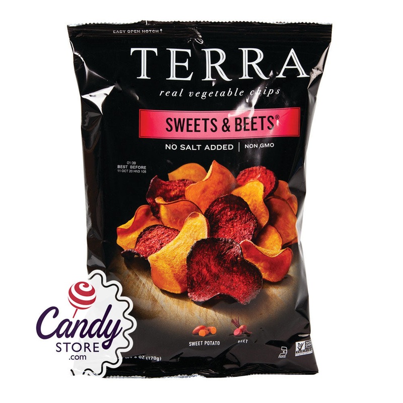 Terra Chips No Salt Sweets & Beets 6oz Bags – 12ct