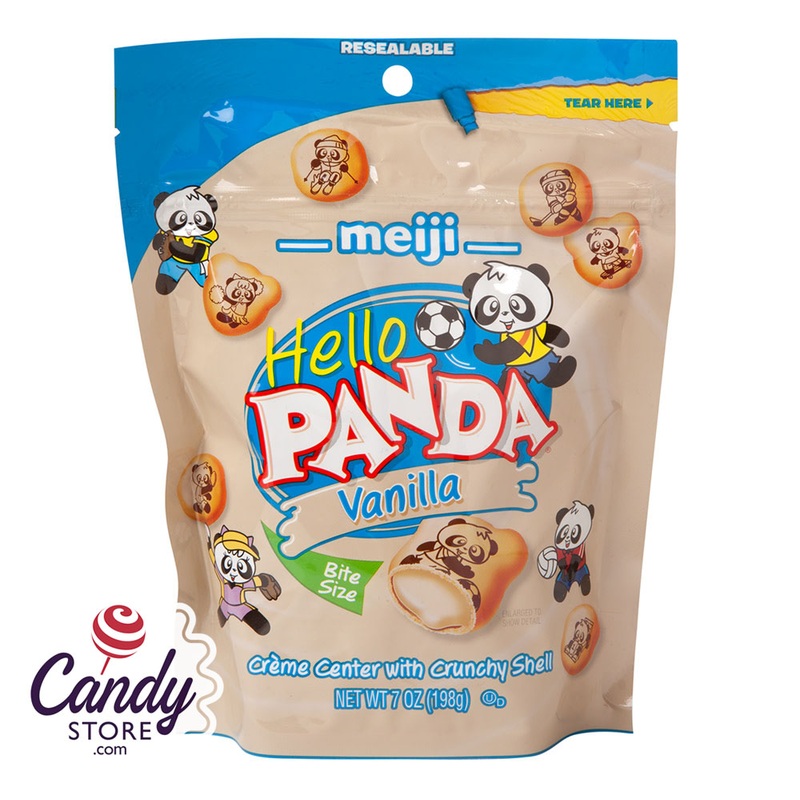 Vanilla Hello Panda Candy Pouch – 6ct