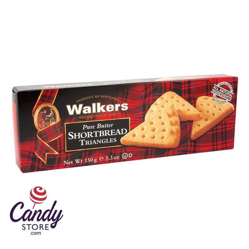 Walkers Shortbread Triangle Cookies 5.3oz Box – 12ct