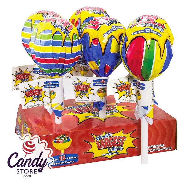 World’s Largest Lollipop – 6ct
