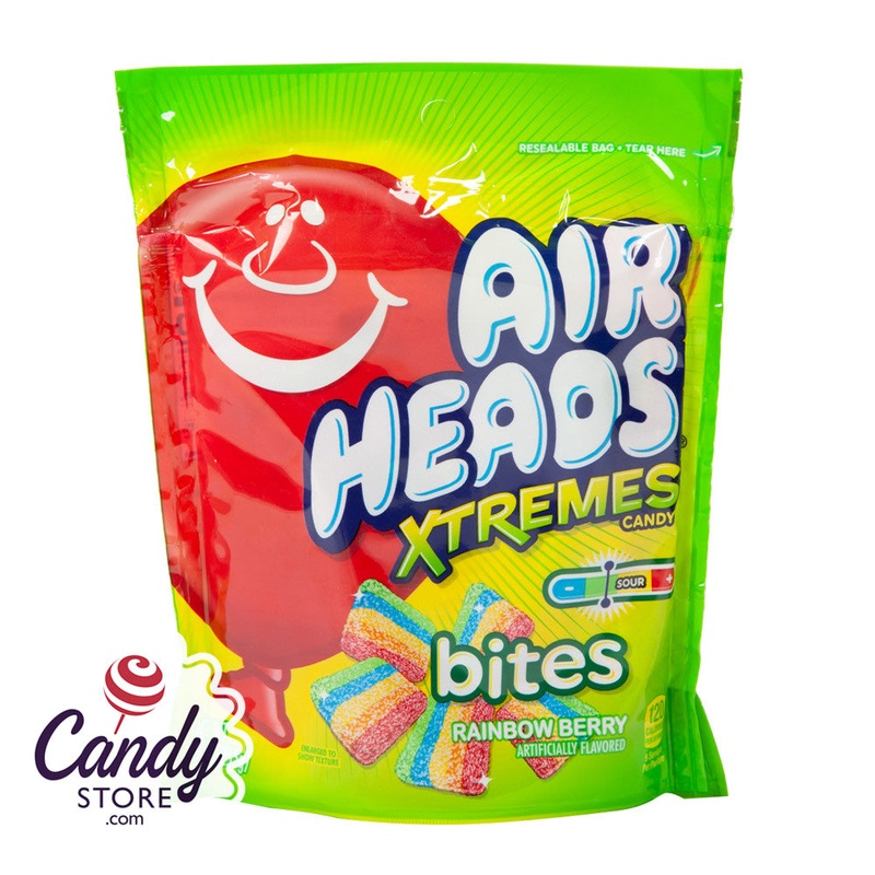 Airheads Extreme Bites 9oz Pouch – 12ct