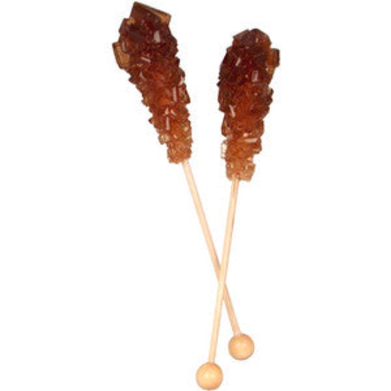 Amber Rock Candy Swizzle Sticks – 72ct