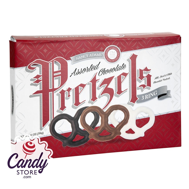 Assorted Pretzels 14oz Box Nancy Adams – 6ct