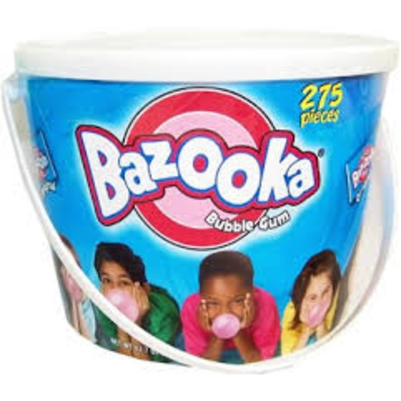 Bazooka Bubblegum – 275ct Tub