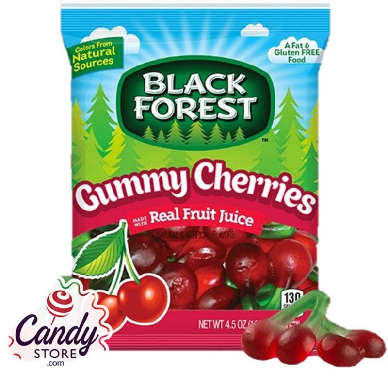 Black Forest Gummy Cherries – 12ct