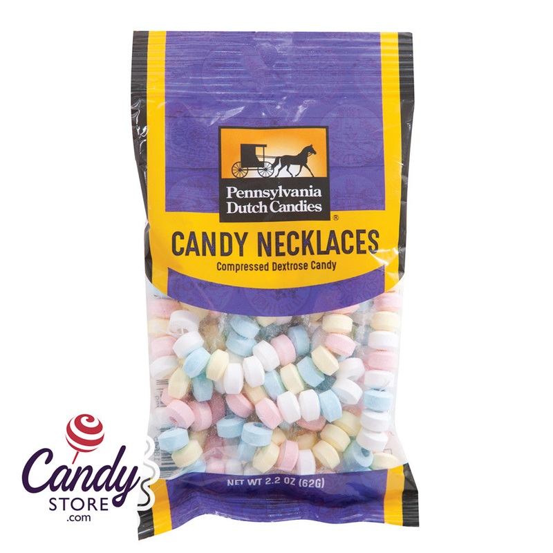 Candy Necklaces Peg Bags – 12ct