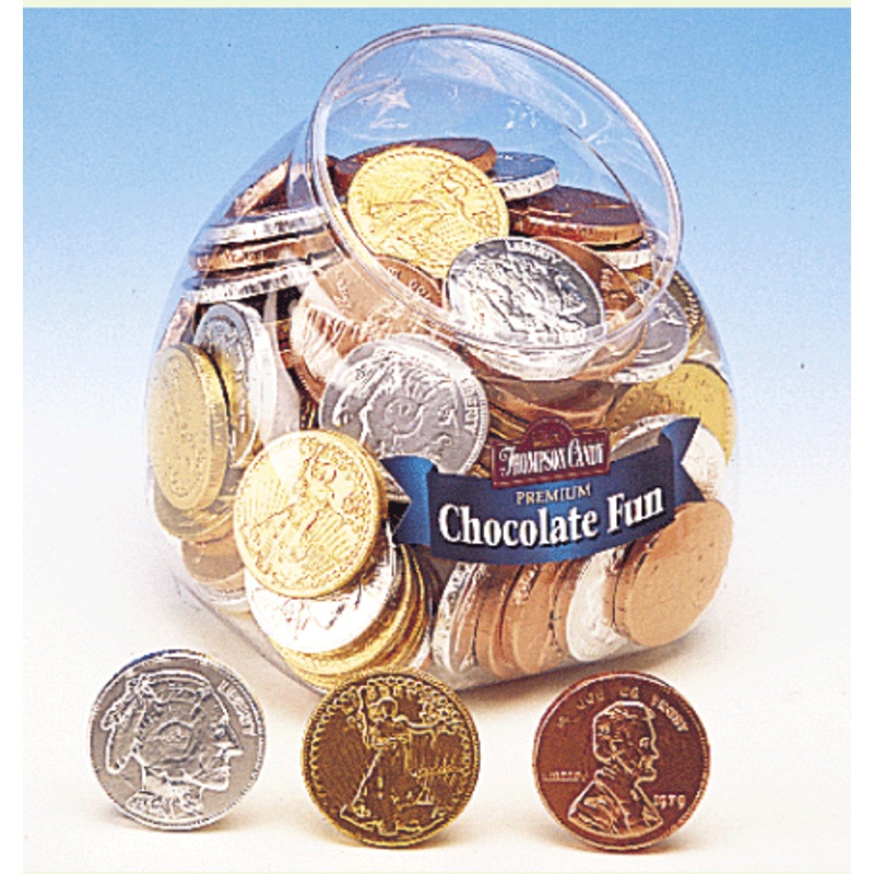 Chocolate Coins – 72ct Tub