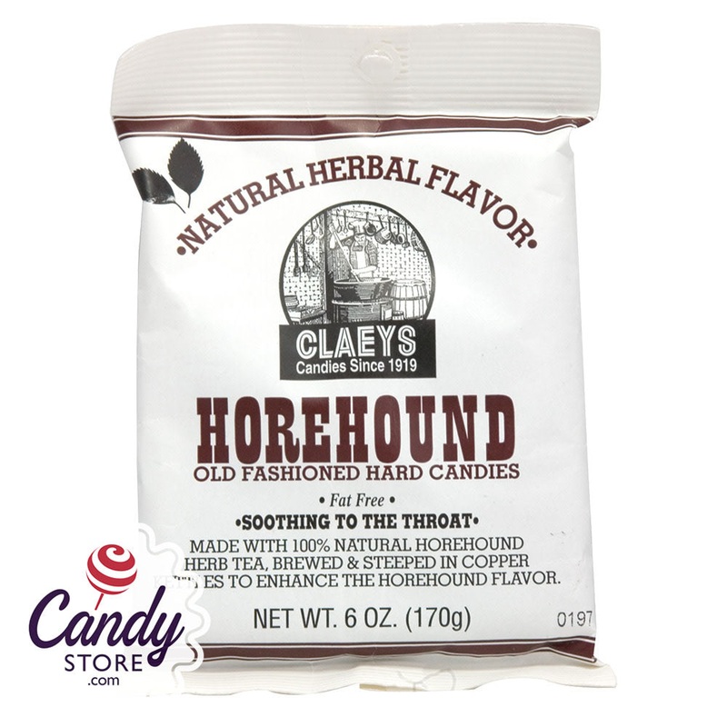 Claey’s Horehound Drops 6oz Bag – 24ct