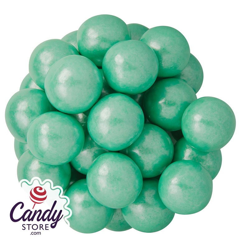 Color It Candy Shimmer Turquoise Gumballs 1″ – 12lb