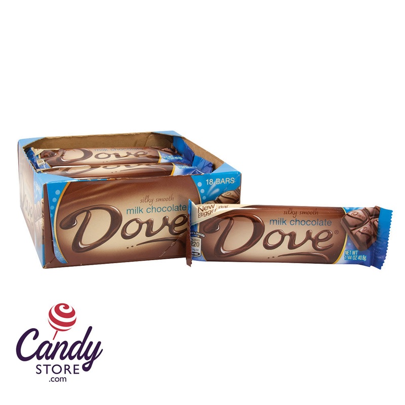 Dove Silky Smooth Milk Chocolate Bars – 18ct