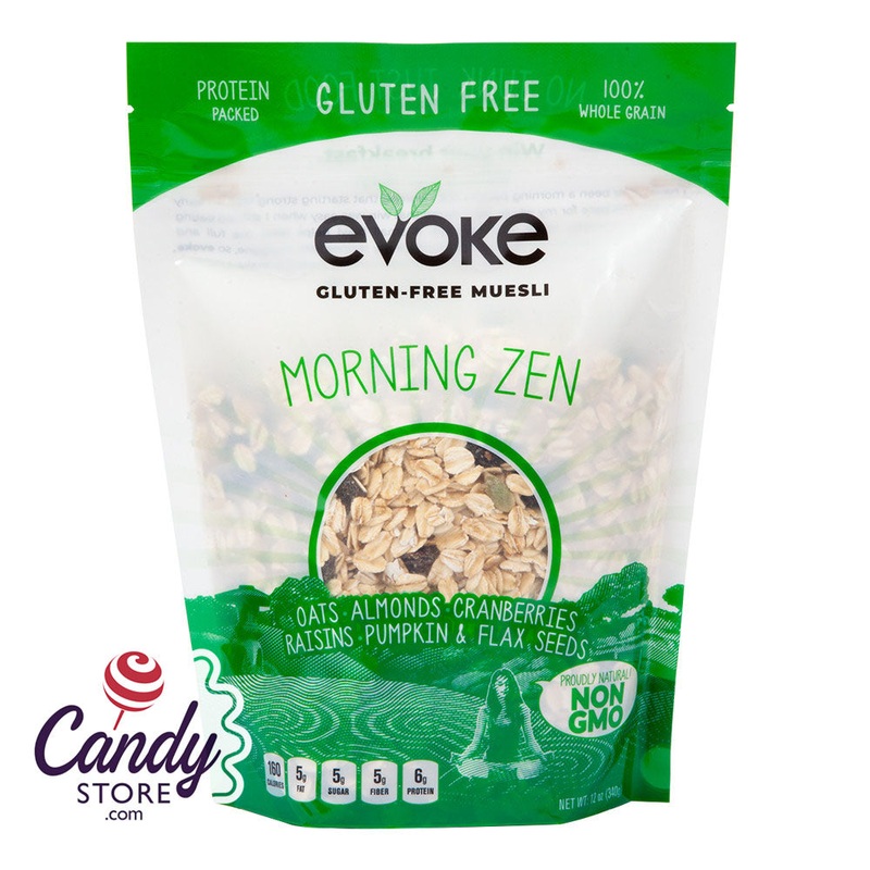 Evoke Gluten Free Morning Zen Muesli 12oz Pouch – 6ct