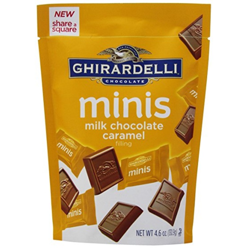 Ghirardelli Minis Milk Chocolate Caramel Squares Pouch – 6ct