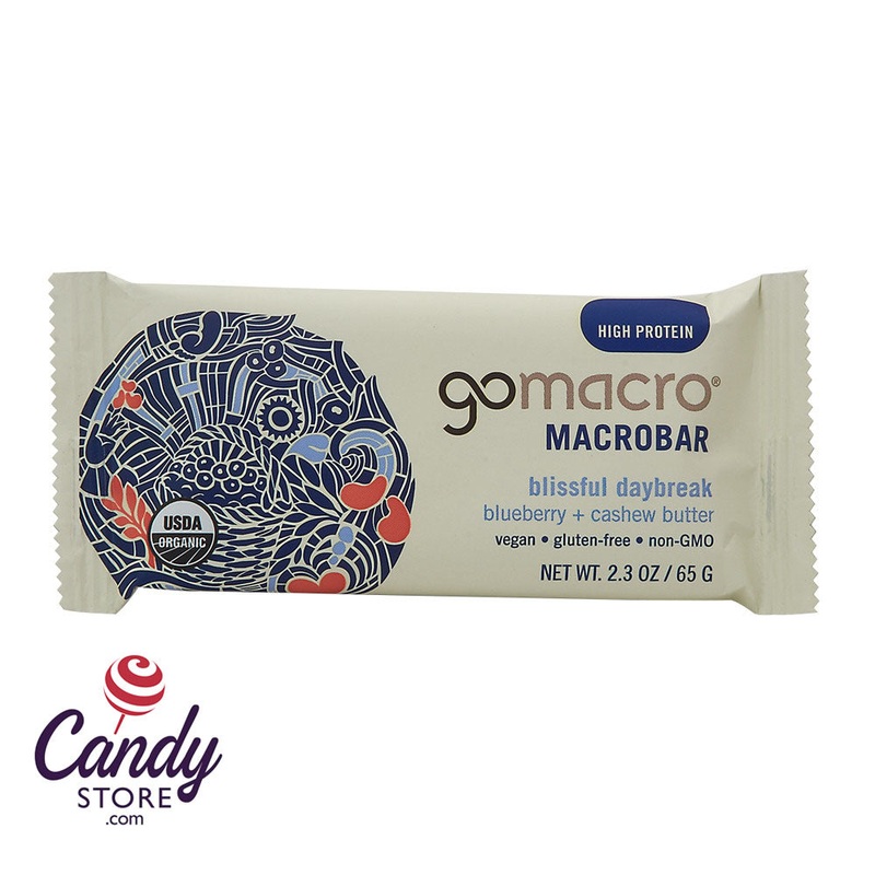 Go Macro Blueberry With Cashew Butter 2.3oz – 12ct