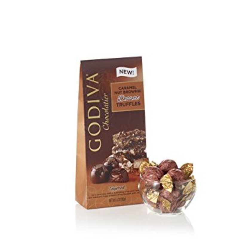 Godiva Caramel Nut Brownie Desert Truffles Bags – 6ct