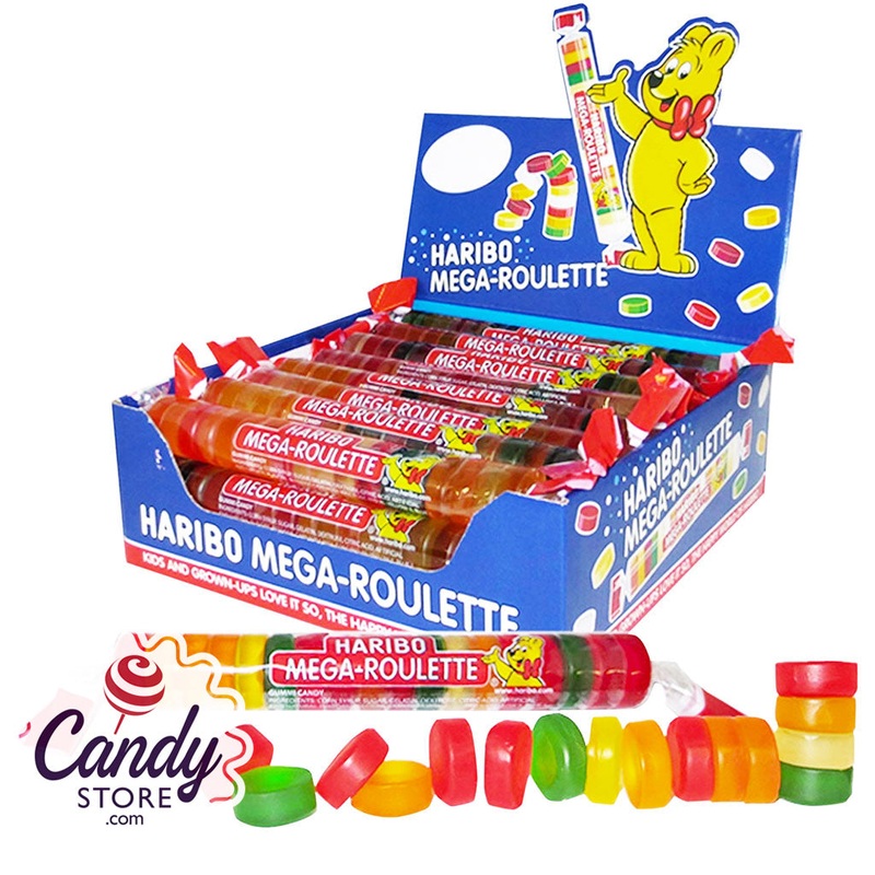 Haribo Mega Roulette Gummi Candy – 24ct