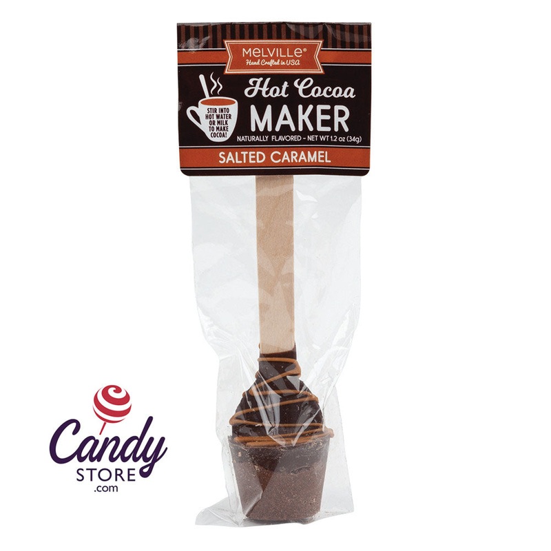 Hot Cocoa Spoons Salted Caramel 1.2oz – 16ct