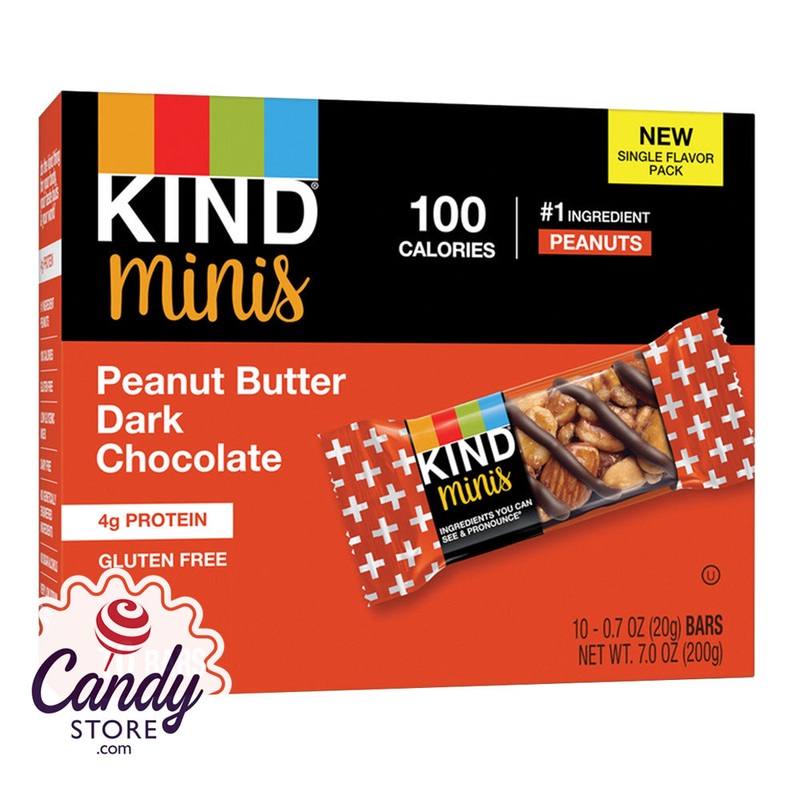 Kind Minis Peanut Butter Dark Chocolate 10ct 7oz – 8ct